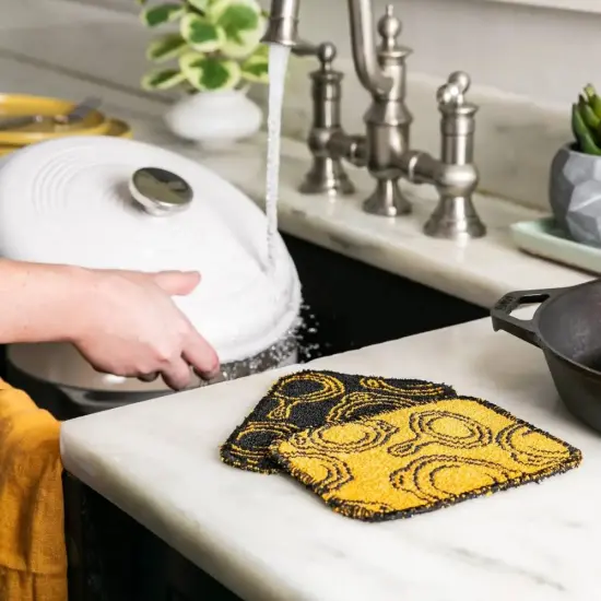 Lodge Everyday Scrub Cloth - Pack of 2, Non-Abrasive {3}