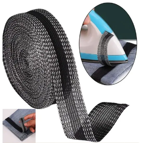 10 M Self-Adhesive Iron-on Hemming Tape-Fabric Fusing Hemming Tape. {2}