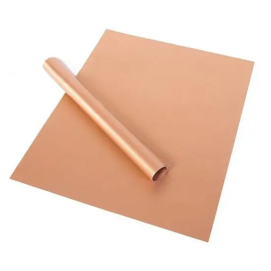 2 Copper Grill Bake Mats for Outdoor BBQ Barbecue {2}