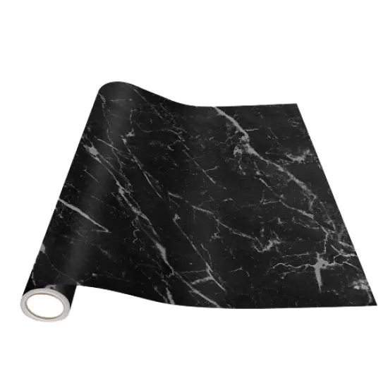 Peel & Stick Glossy Marble Contact Paper {2}
