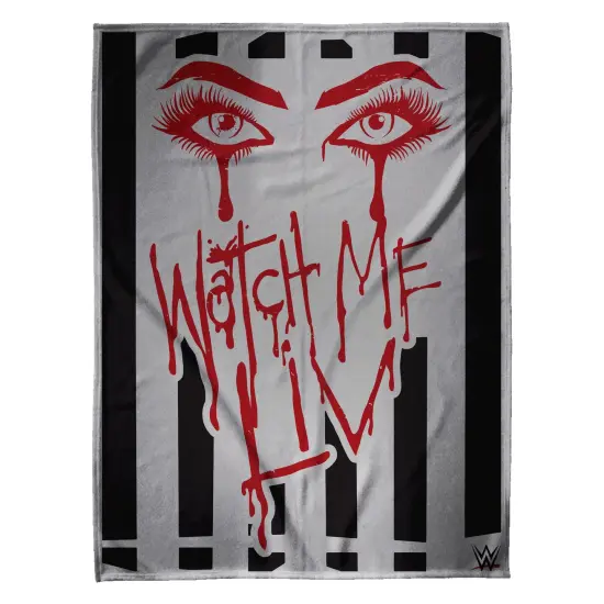 Sleep Squad WWE Liv Morgan 60&rdquo; x 80&rdquo; Raschel Plush Blanket {3}