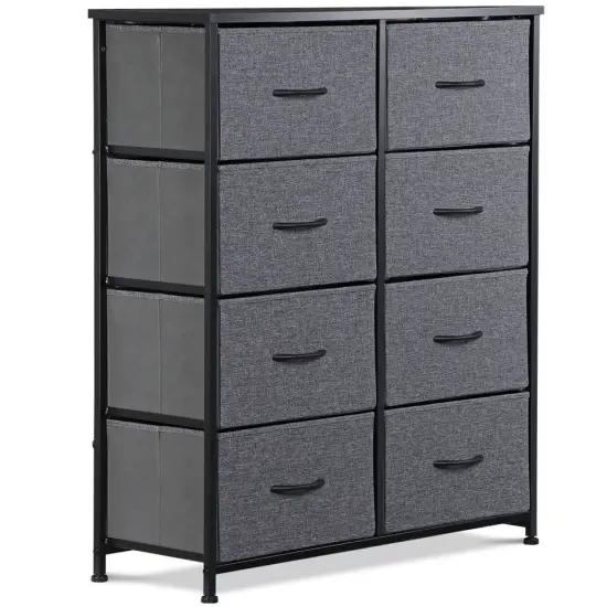 8 Drawer Vertical Dresser Storage Tower Organizer . {2}