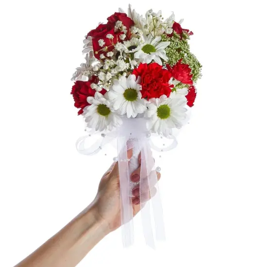 Foam Wedding Bouquet Holder for Flowers {3}