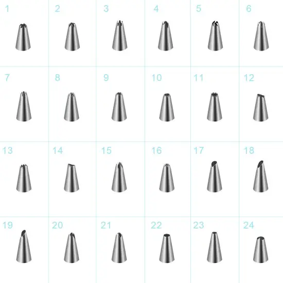 Cake Decorating Kit Set Tools Bags {3}