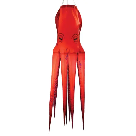 In the Breeze 5206 — 40-inch Octopus 3D Windsock — Realistic Sea Life Windsock for Homes, Gardens, Classrooms with Free Flowing Tentacles {1}