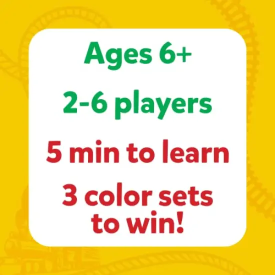 Card Game - Train of Thought, Fun for Family Game Night, Educational Toys, Travel Games for Kids, Teens and Adults, Gifts for Boys and Girls Ages 6, 7, 8, 9 and Up {5}