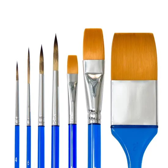 Sterling Edwards Signature Series Watercolor Artist Paint Brush - Blender and Glazing Brush for Watercolor Paint {3}