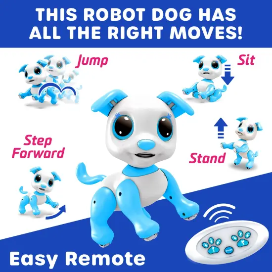 Power Your Fun Robo Pets Robot Dog Toy for Girls and Boys {2}