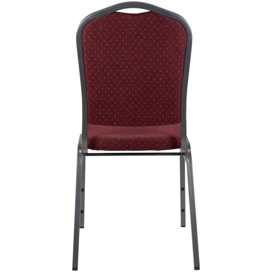 GCI Crown Back Stackable Banquet Chairs - Red - Set of 2 {4}
