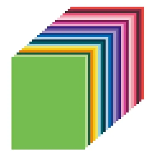 Livholic 120 Sheets Colored Card Stock Printer Paper, 120gsm 32lb 24 Colors Pastel Construction Paper for Kids Scrapbook School Office Printing DIY Craft (120GSM) {1}