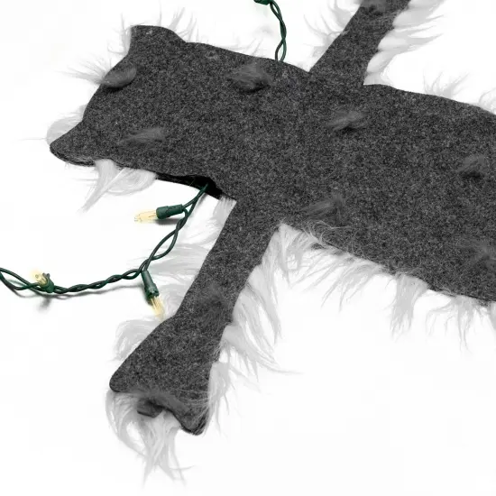 Tree Buddees LED Light Up Fried Cat Rug Funny Christmas Lights Decoration {2}