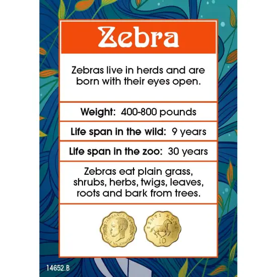 Zookeeper Coin and Trading Card Kit in Travel Box {4}