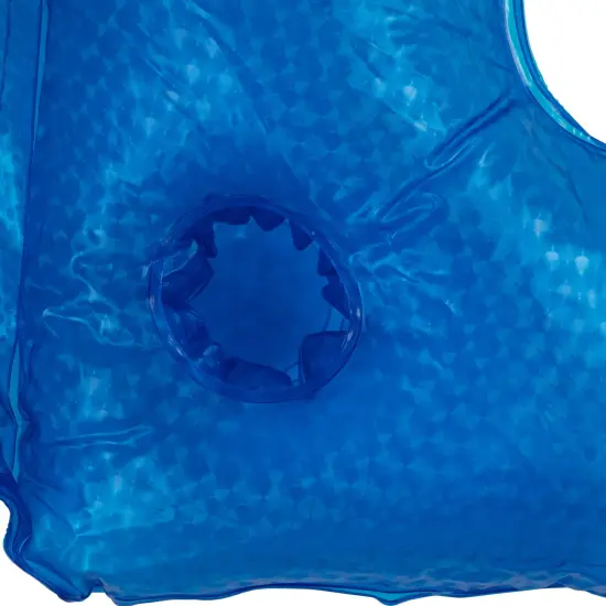 Northlight 45.5" Inflatable Blue Swimming Pool Mesh Sling Chair Pool Float Multicolor {6}