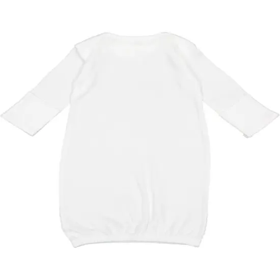 Infant Baby Gown Layette, Various Colors by Rabbit Skins&reg; White {2}