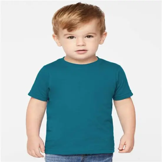 Rabbit Skins&reg; Toddler Fine Jersey Crewneck Short Sleeve Tee - 3321 Oceanside {1}