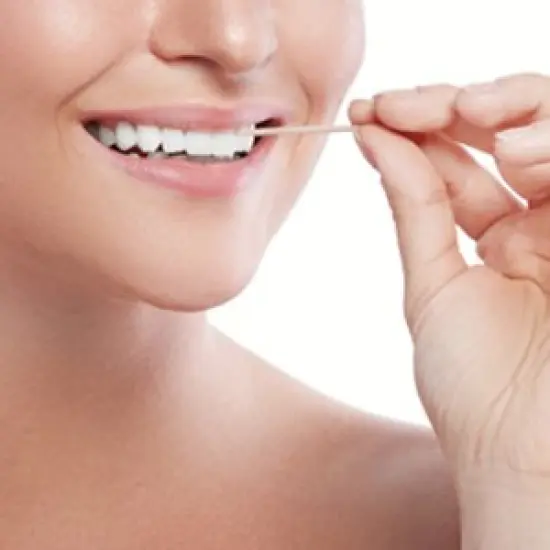 Bamboo Wooden Toothpicks |1000-Piece Large Wood Round Toothpicks in Clear Plastic Storage Box | Sturdy Safe Double Sided Party, Appetizer, Olive, Barbecue, Fruit, Teeth Cleaning Toothpicks. {6}