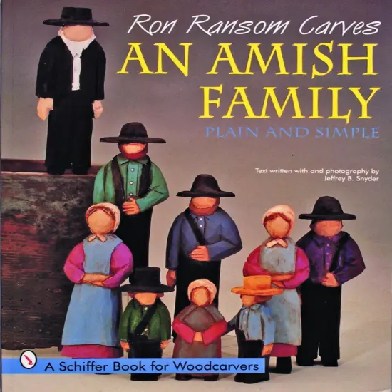Ron Ransom Carves An Amish Family {1}