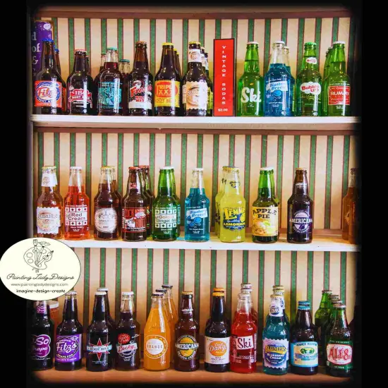 Soda Pop Shop - Vintage Collection Decoupage and Mixed Media Paper (Large 24x36) {1}
