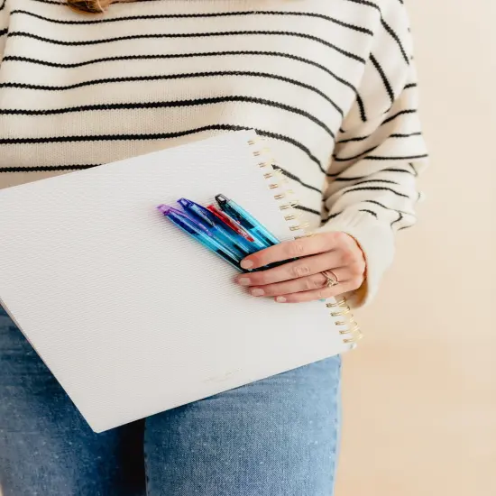 BIC Ecolutions Ocean-Bound Plastic Gel Pens, Medium Point (1.0mm), 12-Count Pack, Retractable Assorted Ink Pens Made from 78% Ocean-Bound Recycled Plastic Excluding Ink Cartridge {3}