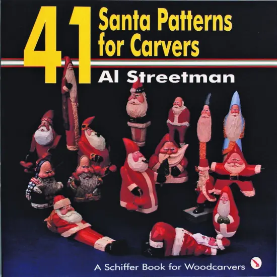 41 Santa Patterns for Woodcarvers {1}
