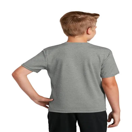 Crew Neck Short Sleeve Youth Sports T-Shirt | RADYAN&reg; {3}