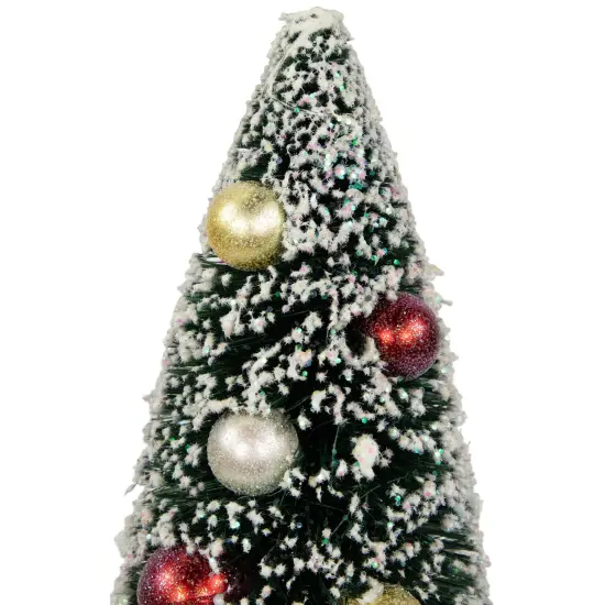 Northlight 12&rdquo; Green Frosted Sisal Pine Artificial Tree Christmas Tabletop Decor {5}