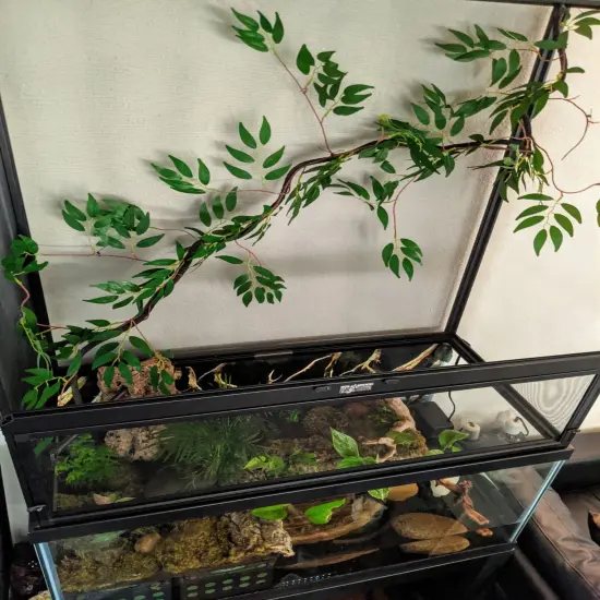 Artificial Hanging Willow Leaf Garland Willow Leaves Vines Twigs String Fake Hanging Willow Greenery Garland for Wedding Arch Decor, Table, Party, Home Wall Decor Wreath Decor {4}