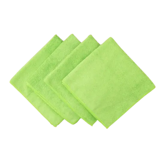 Kitcheniva Green Microfiber Kitchen Cleaning Towel 12" x 12" {2}