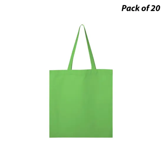 Q-Tees&reg; Promotional Tote Lime {1}