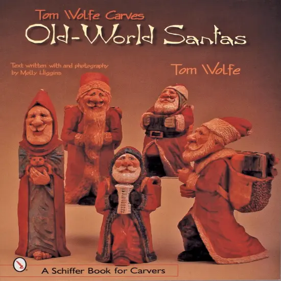 Tom Wolfe Carves Old-World Santas {1}