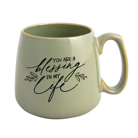 You Are A Blessing Designer Ceramic Heirloom Mug - Holds 15 Oz {1}