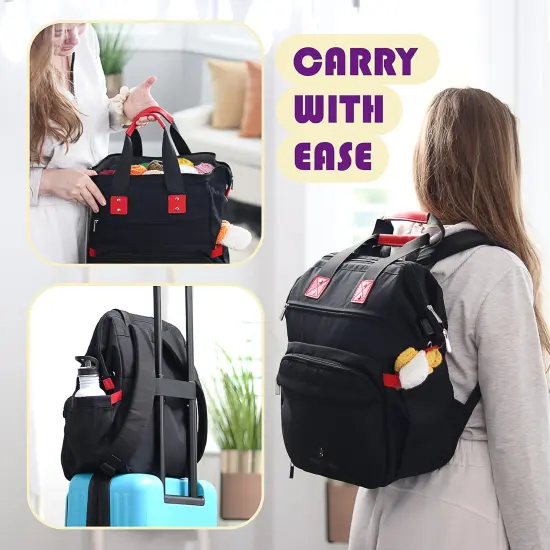 Hearth & Harbor Crochet Backpack Organizer {5}