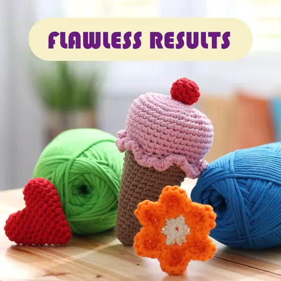 Hearth & Harbor Cotton Yarn Skeins Coffee {6}