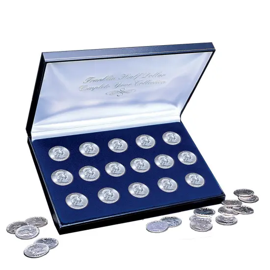 Complete Franklin Silver Half Dollar Collection 1948-1963 {1}