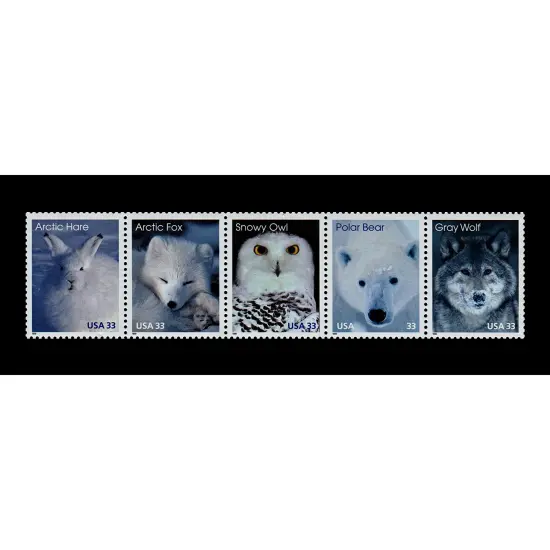 Arctic Animal United States Postage Stamp Series {2}