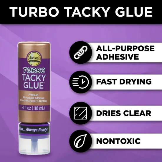 Aleene's Always Ready Turbo Tacky Glue 4 fl. oz. {2}