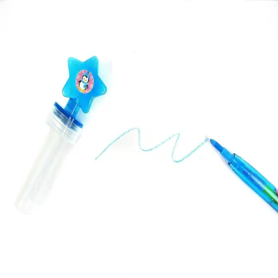 TINYMILLS 24 Pcs Penguins 2 in 1 Stackable Stacking Crayon with Extra Stamper Topper, Kids Party Favors, Goodie Bag Stuffers, Classroom Rewards, Prizes Visit the TINYMILLS Store {4}