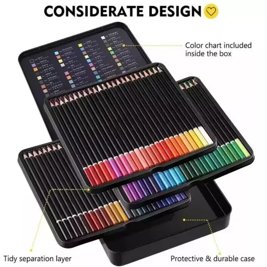 72-Pack Premier Colored Pencils - Art Tools Kit for Drawing Ideal {2}