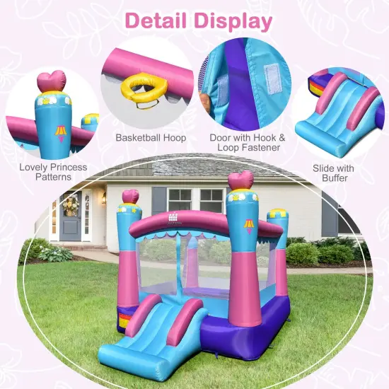 3-in-1 Princess Theme Inflatable Castle without Blower {3}