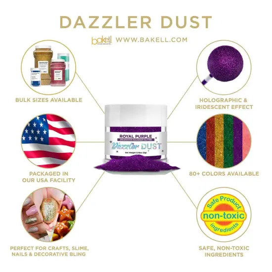 Royal Purple Dazzler Dust® 5 Gram Jar {4}