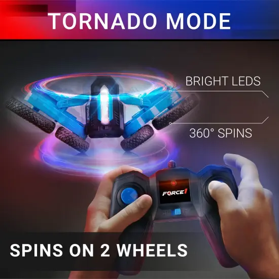 Force1 Tornado LED Remote Control Car for Kids {2}
