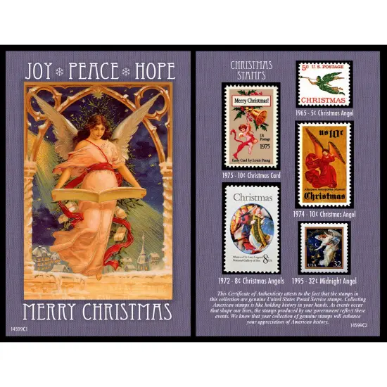 Christmas Angel Stamp Collection {1}