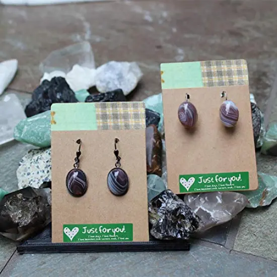 150 Pieces Earring Cards Necklace Cards Bracelet Cards Earring Holder Cards Necklace Display Cards Kraft Paper Tags for Jewelry Display {6}