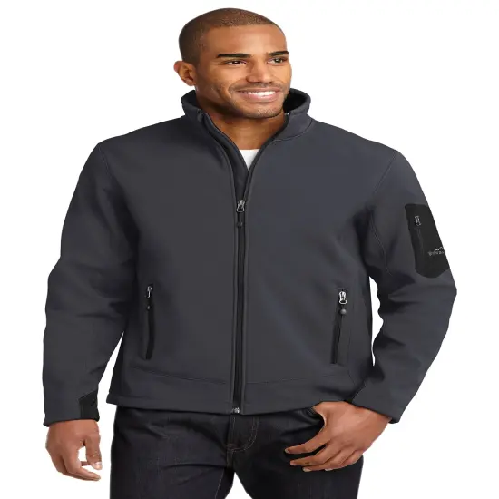 Eddie Bauer&reg; Rugged Ripstop Soft Shell Jacket Black/black {4}