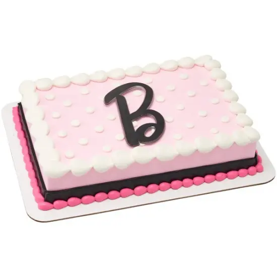 Barbie B and Silhouette Cake Decoration Layon, 2pcs {3}