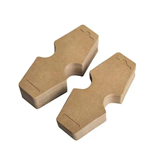 500 Pieces Necklace Display Cards - Jewelry Display Cards - Bracelet Display Cards - Choker Display Cards, Easy and Simple For Display Your Jewelries, Necklace, Bracelets - Bulk 500 Pack {5}