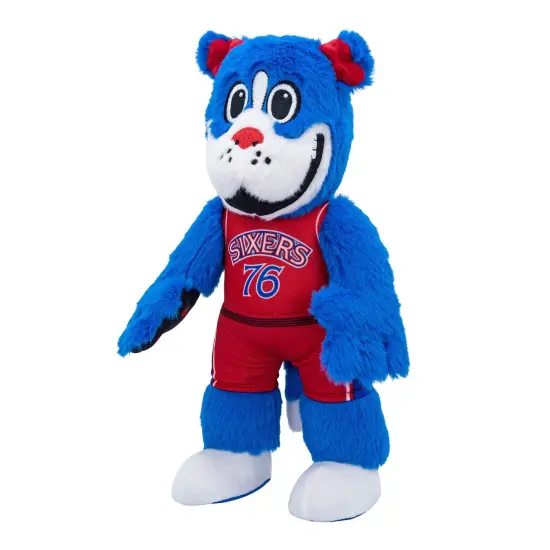 Bleacher Creatures Philadelphia 76ers Franklin Hardwood Classics 10" Mascot Plush Figure (Red Uniform) {3}