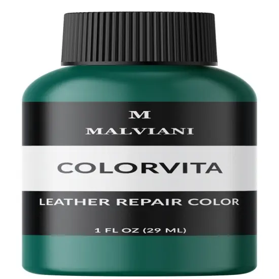 Leather Repair Color Restore for Faded and Scratched Couches Green teal {1}