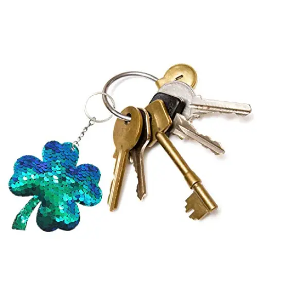 20 Pieces Flip Sequin Keychain Party Favors for Kids Girls Backpack Unicorn Mermaid Keychains for Kids Birthday Goody Bag Fillers Easter Halloween Party Favors Basket Stuffers Gifts {6}