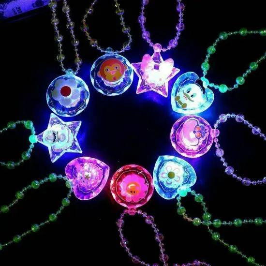 67 PCs LED Light Up Toys Party Favors Glow in the Dark {1}